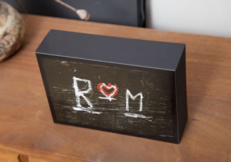 Box Mount with Luster Photo Paper